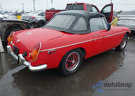 1972 Mg Midget z USA, uszkodzony, nr VIN GHN5UC277494G